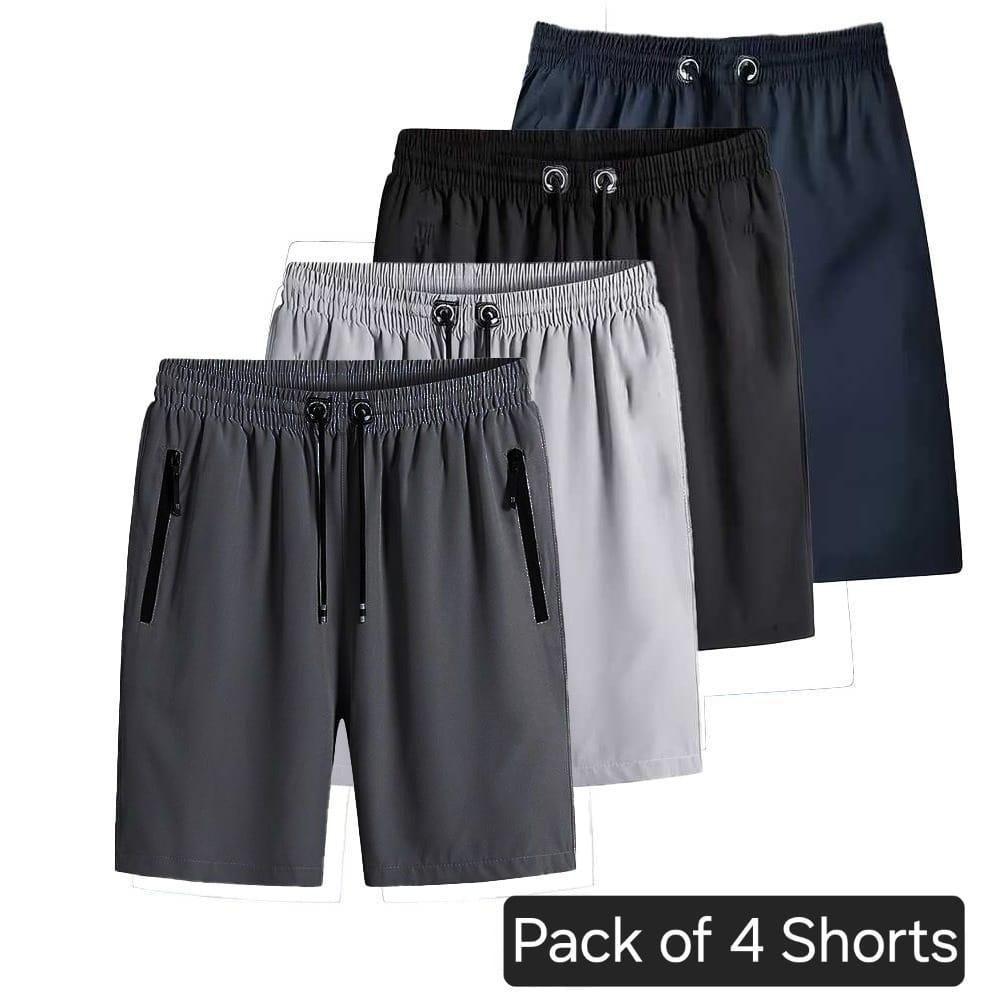 🩳 3-in-1 Men’s StretchFit Cotton Shorts Combo | Ultimate Comfort & Style