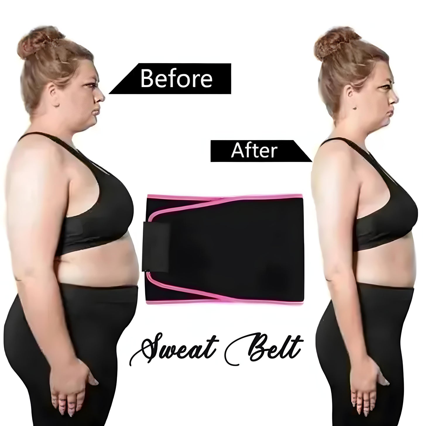 🔥 Premium Waist Trimmer Belt | Sweat More, Shape Faster!